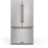 Thor Kitchen Gordon Ramsay Collection RF3621CTD99RSG - 36 Inch Freestanding French Door Counter Depth Refrigerator