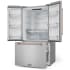 Thor Kitchen Gordon Ramsay Collection RF3621CTD99RSG - 36 Inch Freestanding French Door Counter Depth Refrigerator