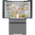 Samsung BESPOKE RF90F29BECR - 36 Inch Smart 4-Door French Door Refrigerator