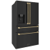 ZLINE Autograph Edition RFMZW36BSKCB - 36 Inch Counter-Depth 4-Door French Door Refrigerator