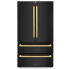 ZLINE Autograph Edition RFMZ36BSFG - 36 Inch Counter-Depth 4-Door French Door Refrigerator