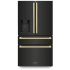 ZLINE Autograph Edition RFMZW36BSFCB - 36 Inch Counter-Depth 4-Door French Door Refrigerator