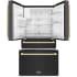 ZLINE Autograph Edition RFMZW36BSFCB - 36 Inch Counter-Depth 4-Door French Door Refrigerator 21.6 cu. ft. Capacity
