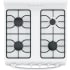Hotpoint RGAS300DMWW - 24" Front-Control Free-Standing Gas Range