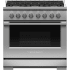 Fisher &amp; Paykel Series 7 RGV3366N - 36 Inch Professional Gas Range
