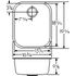 Franke Elements Series RGX110 - Schematic View