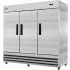 Koolmore RIF3DSS - 82 Inch Commercial Freestanding Upright Freezer with 72 cu. ft. Capacity