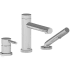 Rohl GS TGS10C - GS 3-Hole Deck Mount Tub Filler Trim with Hand Shower in Chrome