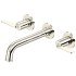 Rohl Authentica™ TAU03PN - Authentica™ Wall Mount Lavatory Faucet Trim in Polished Nickel