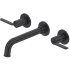 Rohl Authentica™ TAU03BK - Authentica™ Wall Mount Lavatory Faucet Trim in Black