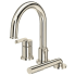 Rohl Authentica™ TAU10PN - Authentica™ 3-Hole Deck Mount Tub Filler Trim in Polished Nickel