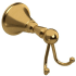 Rohl Momenti™ MM0BG - Momenti™ Double Robe Hook in Brushed Gold