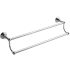 Rohl Momenti™ MM6C - Momenti? Double 24" Towel Bar in Chrome