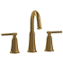 Rohl Momenti™ MMRD08JBG - Momenti? Widespread Lavatory Faucet With C-Spout in Brushed Gold