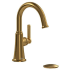 Rohl Momenti™ MMRDS01JBG - Momenti? Single Handle Lavatory Faucet With C-Spout in Brushed Gold