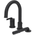 Rohl Authentica™ TAU10BK - Authentica™ 3-Hole Deck Mount Tub Filler Trim in Black