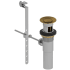 Rohl P170BG - Lavatory Pop-Up Drain With Overflow in Brushed Gold
