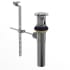 Rohl P170C - Lavatory Pop-Up Drain With Overflow in Chrome
