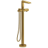 Rohl Parabola™ TPB39BG - Parabola™ Single Hole Floor Mount Tub Filler Trim in Parabola™ Single Hole Floor Mount Tub Filler Trim in Brushed Gold