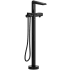Rohl Parabola™ TPB39BK - Parabola™ Single Hole Floor Mount Tub Filler Trim in Black