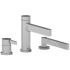Rohl Paradox™ TPX10C - Paradox™ 3-Hole Deck Mount Tub Filler Trim with Hand Shower in Chrome