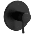 Rohl Edge™ TEDTM23BK - Edge™ 1/2" Therm &amp; Pressure Balance Trim With 3 Functions in Black