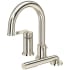 Rohl Authentica™ TAU16PN - Authentica™ 3-Hole Pressure Balance Deck Mount Tub Filler Trim in Polished Nickel