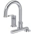 Rohl Authentica™ TAU16C - Authentica™ 3-Hole Pressure Balance Deck Mount Tub Filler Trim in Chrome