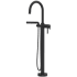 Rohl Authentica™ TAU39BK - Authentica™ Thermostatic Single Hole Floor Mount Tub Filler Trim in Black