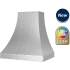 BlueStar Abbaka Series RL042MLPLTDC - RIDGELINE 42 Inch Wall Mount Range Hood with 3-Speed + Booster in Front View