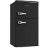 Avanti RMRT30X1BIS - Retro Series 18 Inch Freestanding Compact Refrigerator In Black