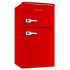 Avanti RMRT30X5RIS - Retro Series 18 Inch Freestanding Compact Refrigerator In Red