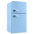Avanti RMRT30X6BLIS - Retro Series 18 Inch Freestanding Compact Refrigerator In Robin's Egg Blue
