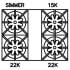 BlueStar RNB Series RNB304BV2CFPLT - Cooktop Configuration