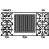 BlueStar RNB Series RNB484CBV2CF - Cooktop Configuration