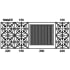 BlueStar RNB Series RNB606CBV2 - Cooktop Configuration