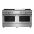BlueStar RNB Series RNB606FTBV2L - 60 Inch Freestanding Gas Range with 6 UltraNova™ Open Burners &amp; Frenchtop
