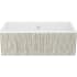 Rohl MS3318WHLNGO - 33 Inch Single Bowl Apron Front Fireclay Kitchen Sink with 3 1/2" Drain Connection