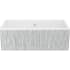 Rohl MS3318WHLNSI - 33 Inch Single Bowl Apron Front Fireclay Kitchen Sink with 3 1/2" Drain Connection