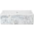 Rohl MS3318WHPTBS - 33 Inch Single Bowl Apron Front Fireclay Kitchen Sink with 3 1/2" Drain Connection