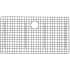 Rohl WSGRSS3318BKS - Wire Sink Grid For RSS3318 Kitchen Sink in Black Stainless Steel