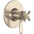 Rohl TTN47W1LMSTN - 1/2 Inch Therm &amp; Pressure Balance Trim With 3 Functions