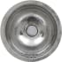 Nantucket Sinks Brightwork Home Collection ROSOF - 13 Inch Hand Hammered Stailess Steel Round Undermount Bathroom Sink With Overflow