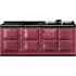 AGA eR7 Collection AER7783WGRSP - 83 Inch Freestanding Dual Fuel Range with 2 Hotplates, Warming Plate, 4-Top Gas Burners, 7 Ovens