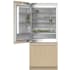 Fisher &amp; Paykel Series 11 RS3684WLUVE1 - 36 Inch Panel Ready Built-In Bottom Mount Refrigerator in Opened View