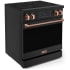 Thor Kitchen Gordon Ramsay Collection RSE30BRSG - 30 Inch Professional Electric Range in Angled View