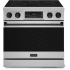 Thor Kitchen Gordon Ramsay Collection RSE36BLK - 36 Inch Professional Electric Range in Front View