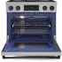 Thor Kitchen Gordon Ramsay Collection RSE36BLK - 36 Inch Professional Electric Range in Opened View