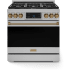 Thor Kitchen Gordon Ramsay Collection RSG36BRZ - 36 Inch Professional Gas Range in Front View