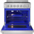Thor Kitchen Gordon Ramsay Collection RSG36P - 36 Inch Freestanding Gas Range with 6 Sealed Burners
